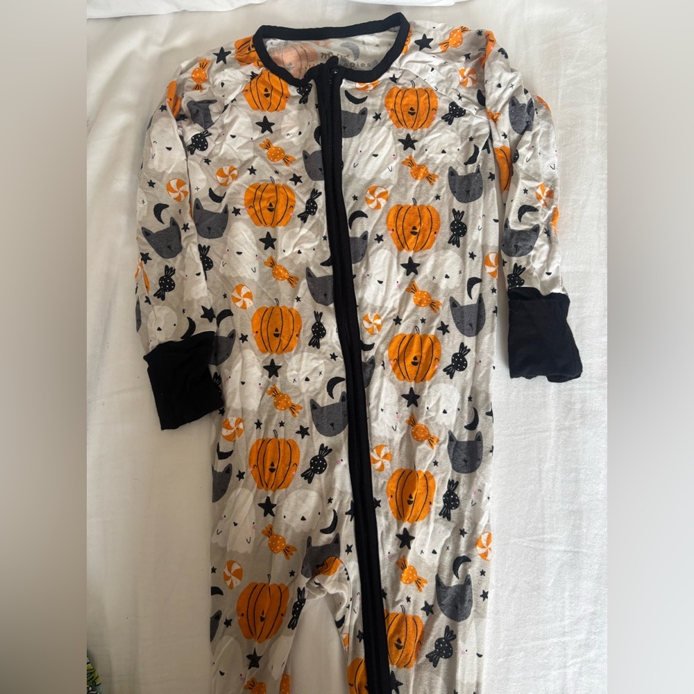 Little Sleepies Halloween pajamas